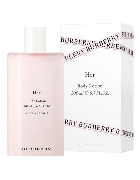 burberry her body lotion 200ml